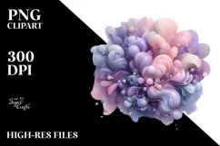Pastel -like Violet, Sublimation PNG Product Image 2
