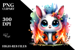 Vibrant Baby Rabbit PNG Product Image 2
