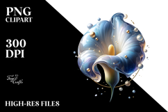 Abstract Material Sweet Pea PNG Product Image 2