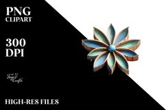 Vibrant Wooden Snowdrop, Transparent PNG Product Image 3