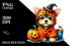 Cute Halloween Dog PNG Product Image 2