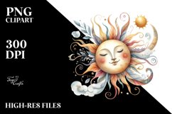 Whimsical Sun PNG Product Image 2