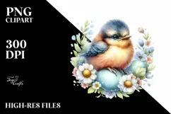 Cute Baby Bird, High-Res PNG Product Image 3
