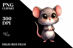 Funny Baby Standing with Big Eyes | Sublimation | Clipart Product Image 3