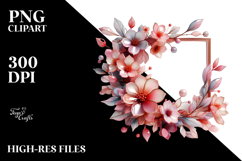 Abstract Cherry Blossom PNG Product Image 2