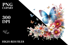 Spring Butterfly PNG Product Image 2