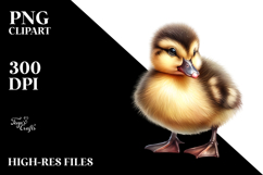 Cute Baby Duck, Transparent PNG Product Image 2