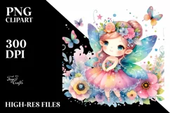 Cute Fairy, Transparent PNG Product Image 1