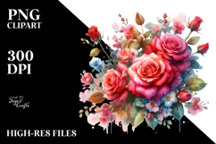 Red Roses, Transparent PNG Product Image 2