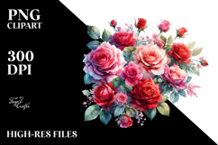 Red Roses, Transparent PNG Product Image 2