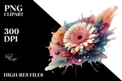 Shiny Gerbera Clipart Product Image 3