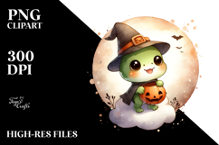 Cute Halloween Frog PNG Product Image 2