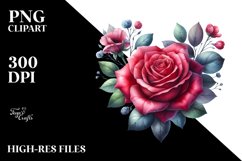Rose Heart PNG Product Image 2