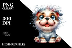 Happy Baby Bulldog PNG Product Image 2