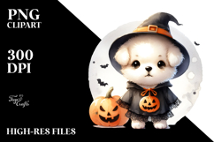 Cute Halloween Puppy PNG Product Image 2