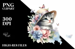 Cute Baby Cat High Details PNG Product Image 3