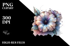 Shiny Petunia Clipart Product Image 1