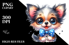 Baby Cartoon Chihuahua, Transparent PNG Product Image 2