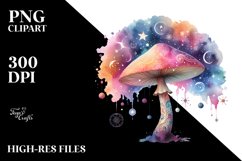 Colorfull Magical Astral Mushroom Splash | Sublimation Product Image 3