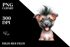 Expressive Malinois with Crazy Haircut, Transparent PNG Product Image 2