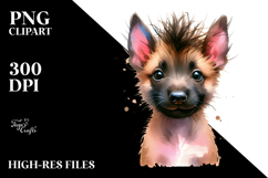Expressive Malinois with Crazy Haircut, Transparent PNG Product Image 2