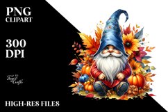 Autumn Gnome PNG Product Image 1