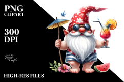 Whimsical Gnome Cocktail Party PNG Product Image 2