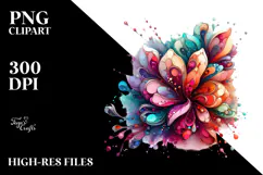 Colorful Rhododendron PNG Product Image 2
