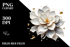 Glossy Gardenia PNG Product Image 2