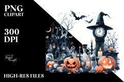 Simple Halloween Scene with Witching Hour Product Image 3