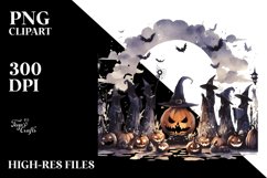 Simple Halloween Scene with Witching Hour Product Image 3