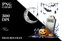 Simple Tombstone Hang On PNG Product Image 1