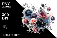Colorful Rose Diamond PNG Product Image 2
