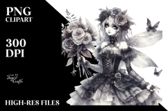 Gothic Fairy PNG Product Image 2