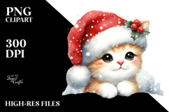Christmas Cat PNG Product Image 2