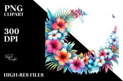 Vibrant Hawayan Flowers PNG Product Image 2