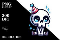 Sugar Skull in Suit, PNG Product Image 2