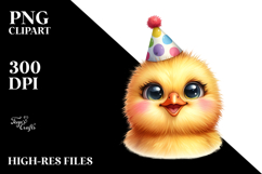 Watercolor Funny Chick | Clipart Product Image 2