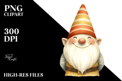 Smiling Gnome PNG Product Image 2