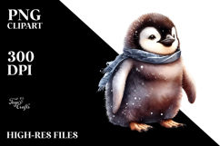 Cute Baby Penguin Cartoon Product Image 2