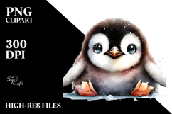 Cute Baby Penguin Cartoon Product Image 2