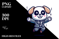 Animal Skull Suit PNG Product Image 2