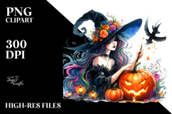 Vibrant Witch PNG Product Image 2