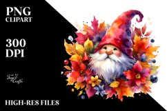 Autumn Gnome PNG Product Image 1