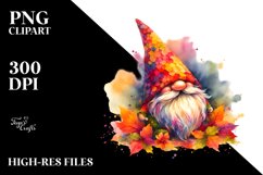 Autumn Gnome PNG Product Image 3