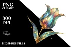 Shiny Tulip with Golden Insertions Product Image 3