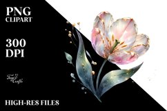 Shiny Tulip with Golden Insertions Product Image 3