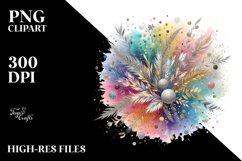 Colorful Glittery Background Foil Product Image 1