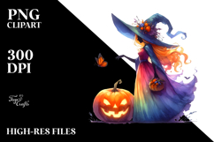 Vibrant Witch PNG Product Image 2