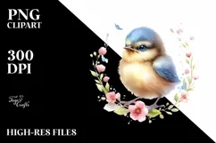 Quirky Bird High-Res PNG Product Image 1